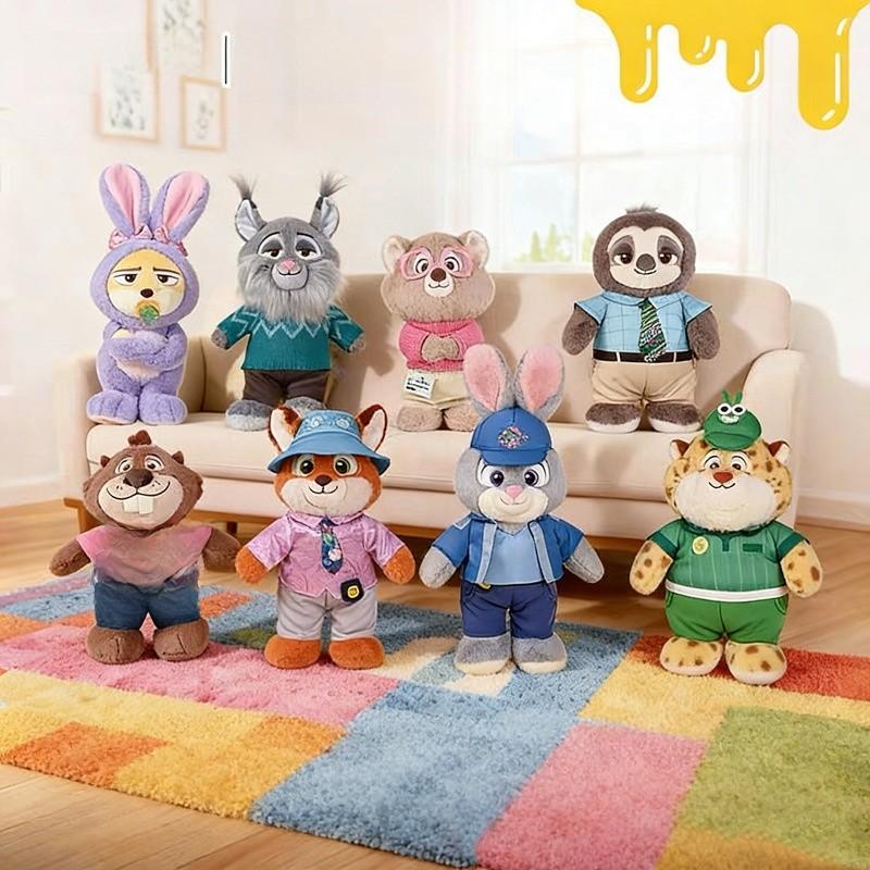 Zootopia Judy Nick Plush Toy With Soft Pp Cotton For Collectors And Kids