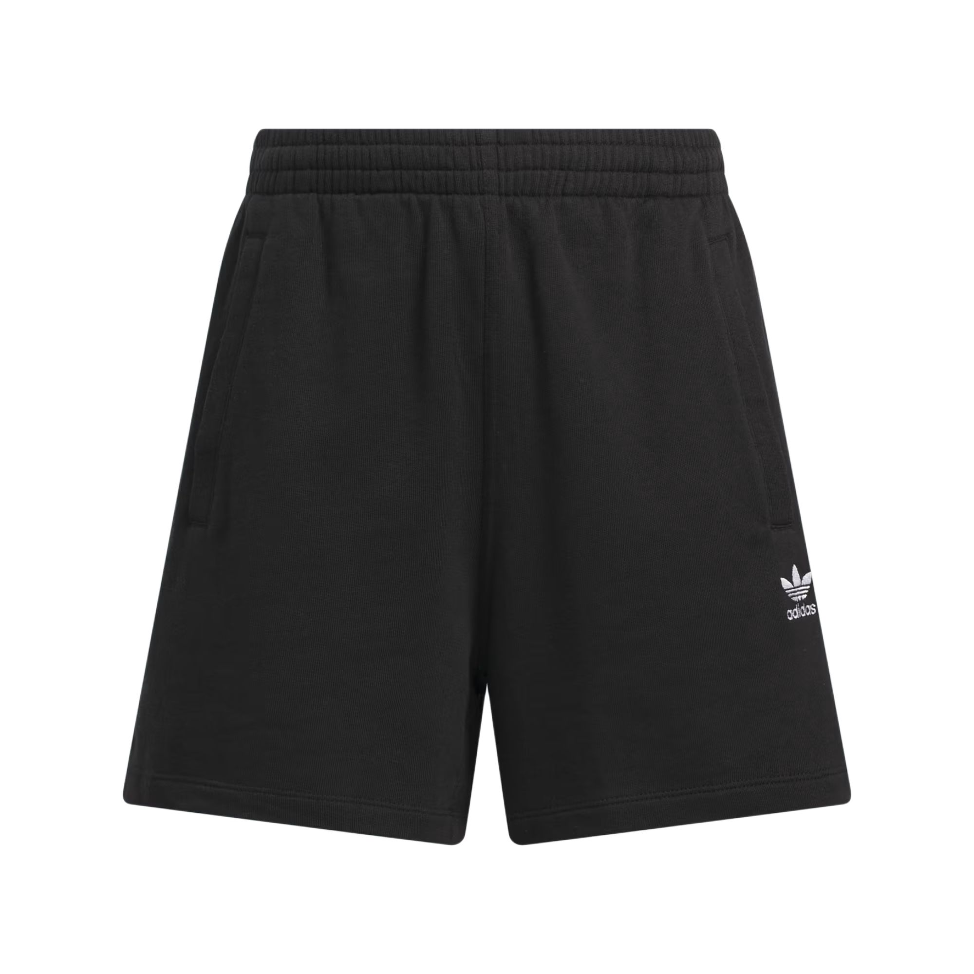 

Adidas Originals Essentials Solid Loose Fit Comfortable Three-Quarter Casual Shorts Women shorts Black IY7343 S