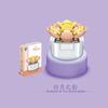 Educational Small Particles Mosaic Building Block Flower Simulation Tang Yin Succulent Potted Plant Compatible With A High Building Block Model Toy
