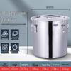FATTBAO Stainless Steel Sealed Storage Bucket