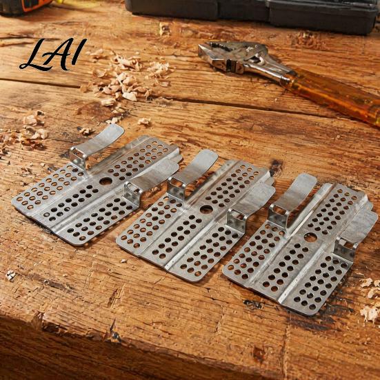 Damaged Walls Repairing Clip 10Pcs Drywall Repair Clips with 20 Screws Fastener Fits 1/2" Backing 5/8" Panels Stainless Steel for DIY Heavy-duty