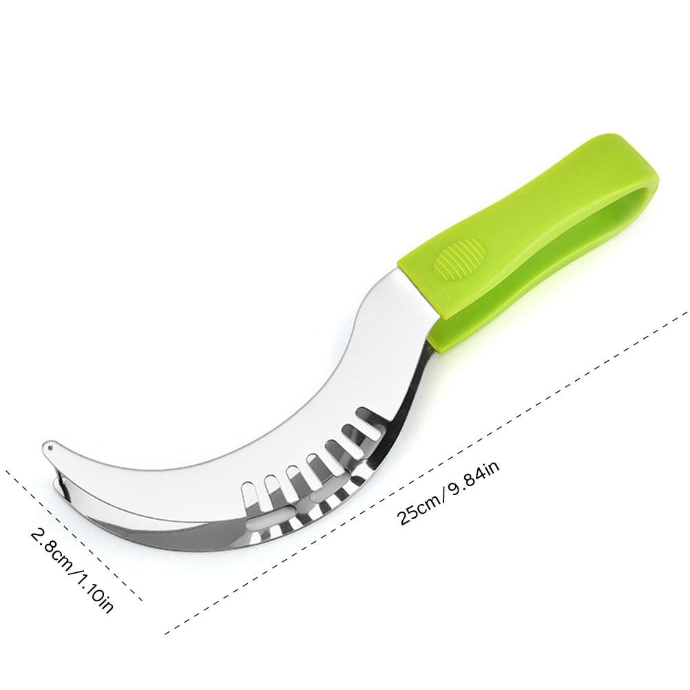 Wassermelonen-Schneidwerkzeug Cantaloupe-Frucht-Schneidschneider und Servierer Stahlkern Schneidutensil