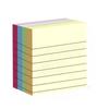 100Pcs/set Sticky Notes - 4-Color Memo Pads, Tearable for Office, Home & School, Perfect for Holidays & Gifting