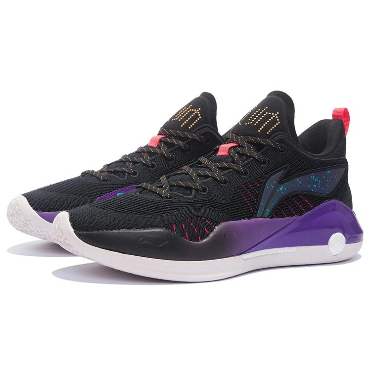 Li Ning YuShuai 15 V2 Basketball Shoes Men's Low Top Black ABAS007-4