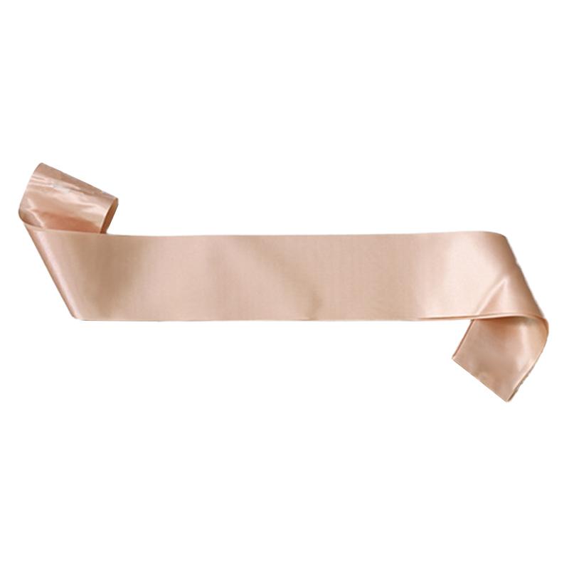 Braut Schultergurt Blank Einfarbig Geburtstagsparty Schärpe Hochzeit Preisverleihung Etikette Band Dekorationen Zubehör Neu
