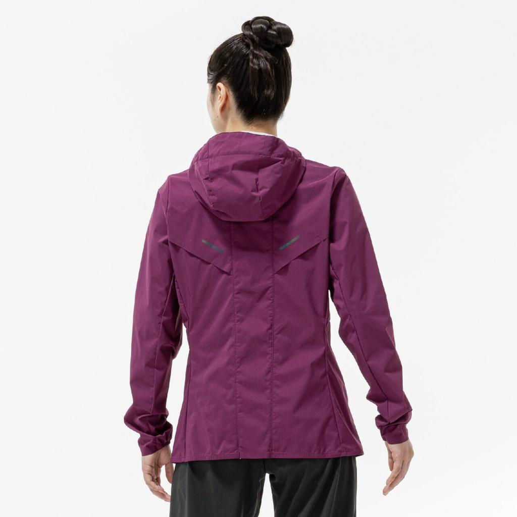 [Mizuno] Running Wear, Premium Thermal Charge Jacket, Water-Repellent, Easy to Move In, J2MEC701, Women's, Dark Purple