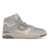 650R Light Aluminum Rain Cloud Unisex Sneakers White Marblehead BB650RGG