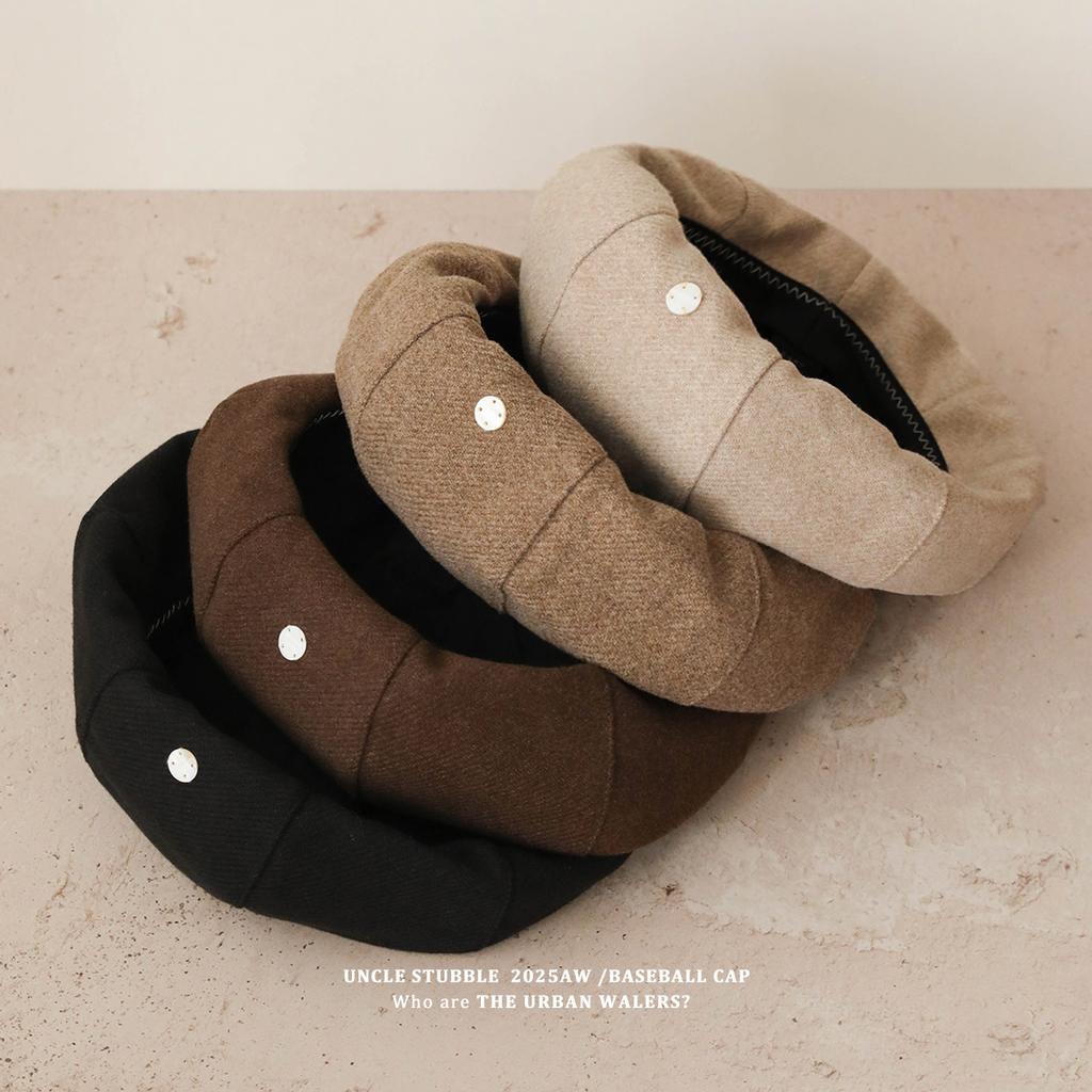 Korean Style Woolen Beret for Girls  Large Version To Show Face Versatile Pumpkin Hat Retro Literary and Artistic Temperament Painter Hat