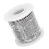 49ft Stainless Steel Wire Rope 2mm UV Resistant Coating Multipurpose Wire Rope Kit for Clothesline Garden Trellis Plant Fencing