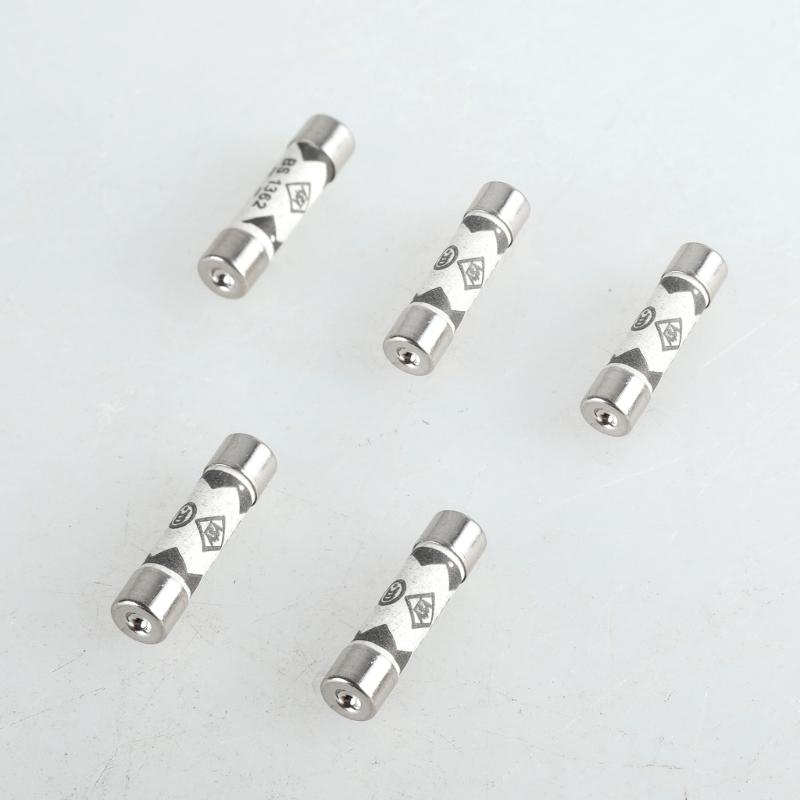 Pack Of 30 Small  10A Fuses High Sensitivity Fuses Temperature Resistant Fuses set for UK Plugs & Extension Leads