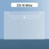 A4 Transparent Waterproof Snap Button Document Bag - Customizable Label Plastic Archive Bag