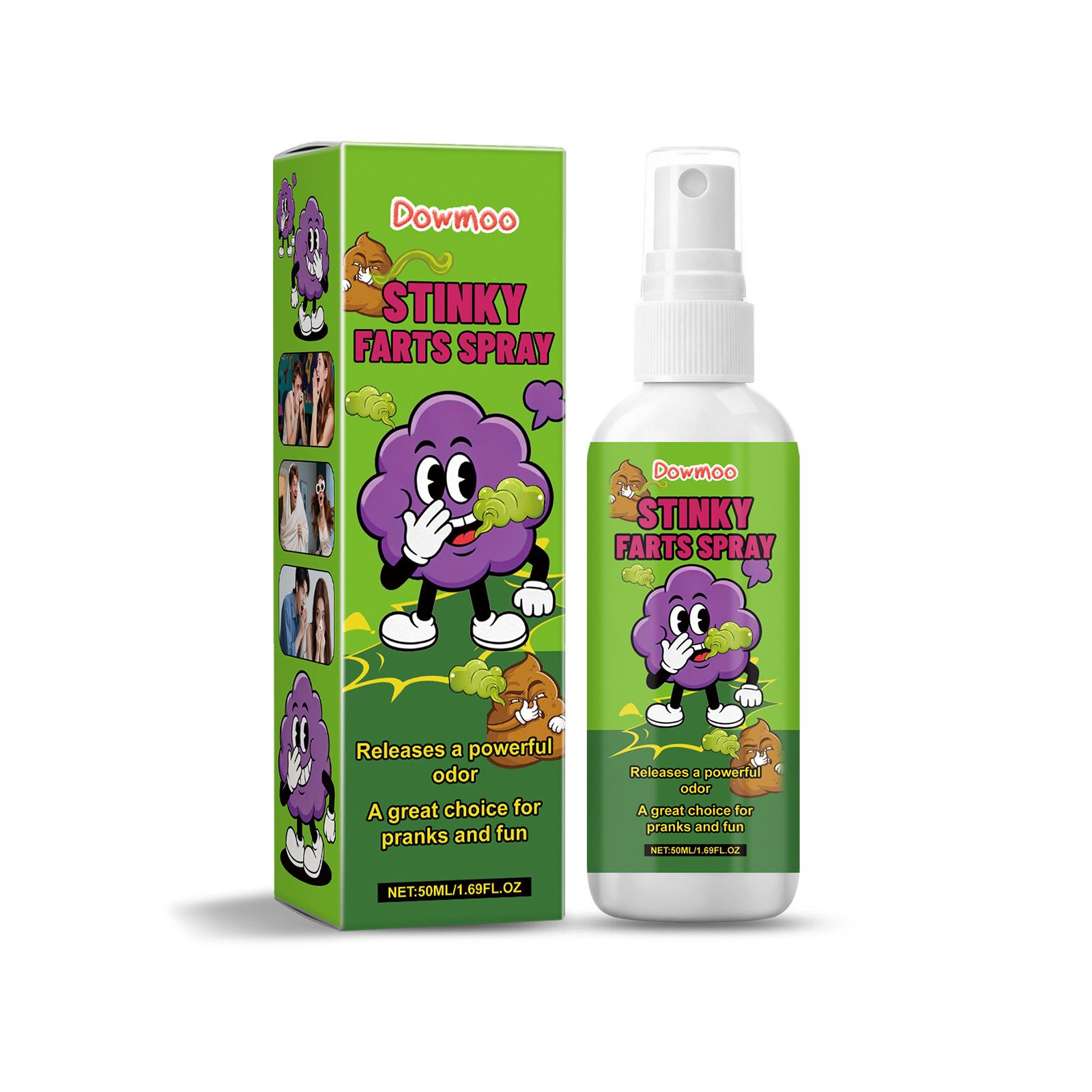 DOWMOO Stinky Fart Spray: Realistic Scent Prank Toy for Parties