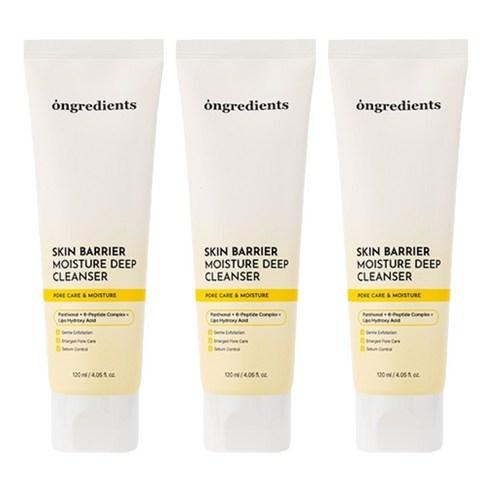 [Ongredients] Skin Barrier Moisture Deep Cleanser Hydrating Daily Face Wash 120ml