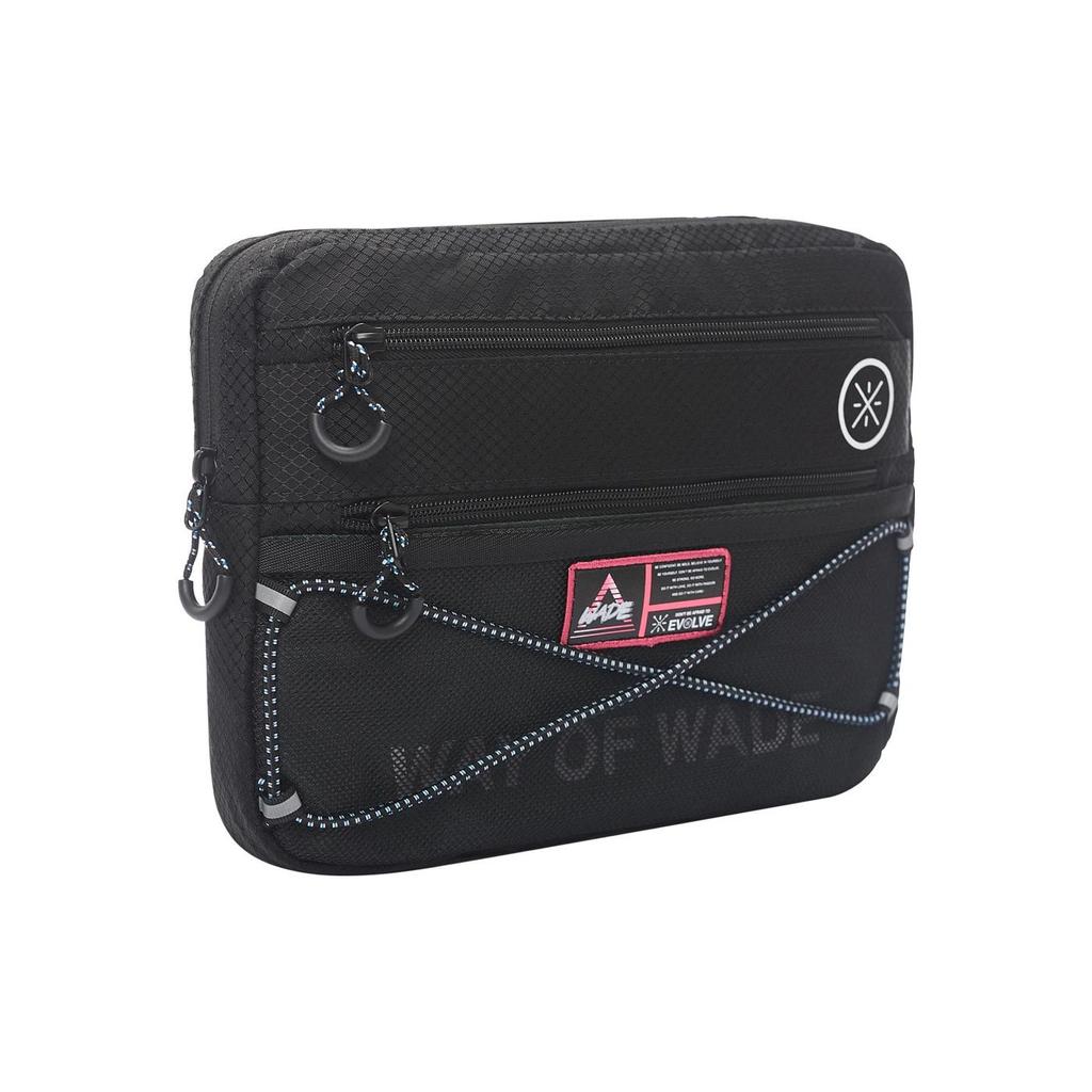 New LiNing Fabric Shoulder Bag, Crossbody Bag Regular Unisex Black ABDS393-1