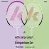 Kawasaki KD-3 Ultralätt Kol Badmintonracket Set