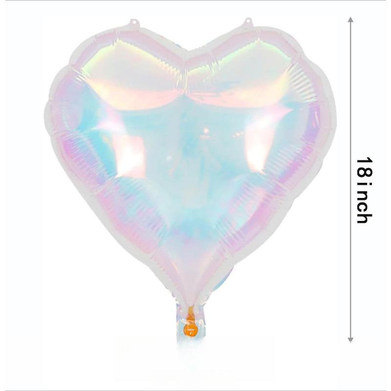 Shell Five Pointed Star Balloon Colorful Love Aluminum Film Balloon