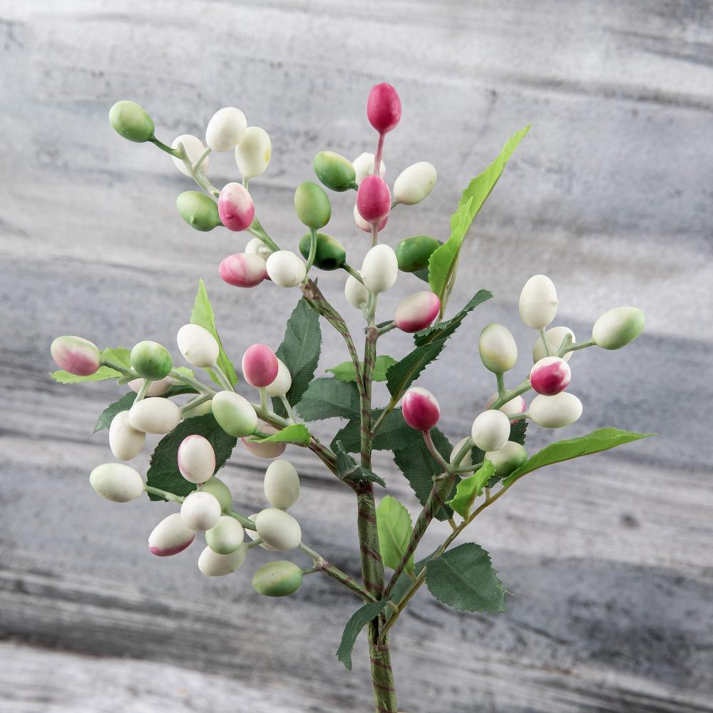 Branch Style Artificial Fruit Stem Realistic Design Fake Branch Decor Garden Decoration