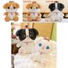 Cute Heart Collar Cartoon Dog Plush Doll Children Toy For Birthday Gift And Cuddle