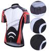 Men S Sweat Absorption Short Sleeve Cycling Jersey Outdoor Sports Cycling Clothing Red S