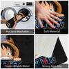 Anime One Piece Doormat Anti-Slip Entrance Bathroom Kitchen Door Floor Mat Pirate King Luffy Living Room Carpet Rug
