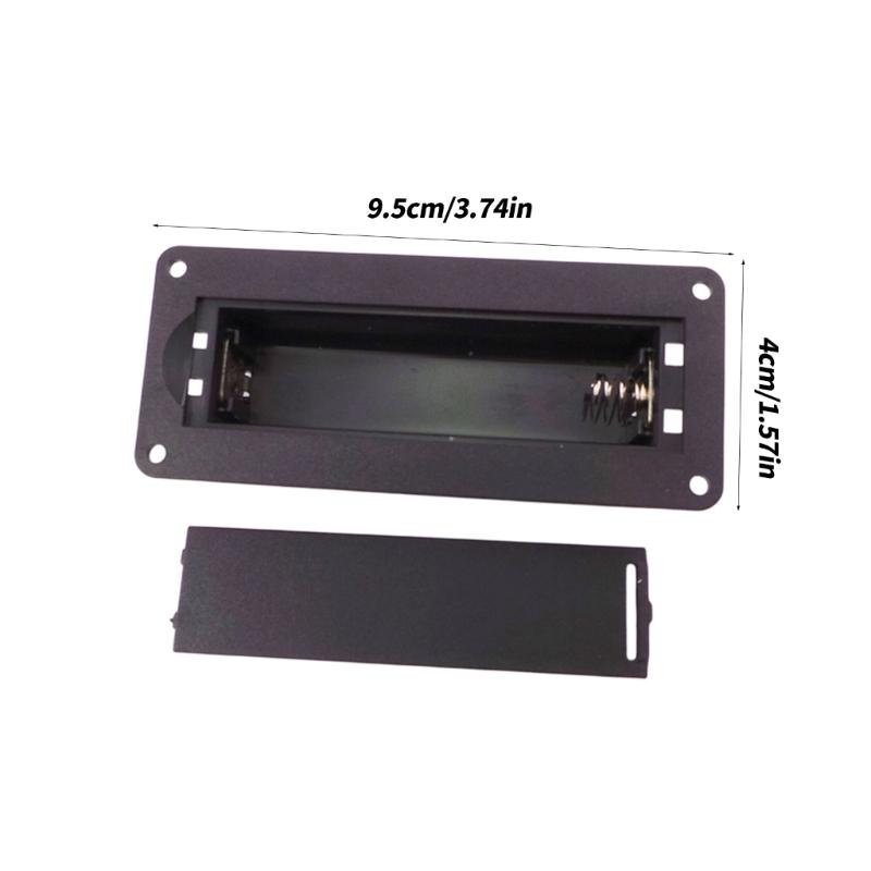 2Pcs 18650 Battery Case Holder Strips Board Thickening Empty Box for 18650 Battery Well Matching Empty Box Replace
