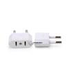 6A US To EU Mini Plug Adapter, US 2-Pin To EU Round Pin, CE Certified