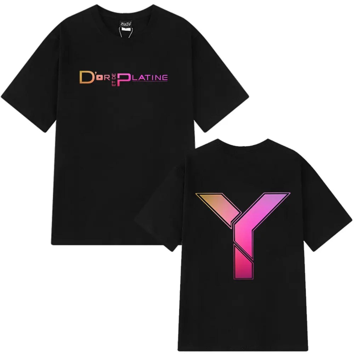 

Rapper Jul T-shirt Men Women Clothing Fashion Pop Music T-shirt Summer Casual Cotton Short Sleeve Oversized Y2K Tees Streetwear S чёрный