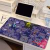 Rubber Mouse Pad Lockedge PPokemon Gengar Gamer PC Computer HD Print Desk Mat Keyboard Anime Gaming Accessories Mousepad Carpet