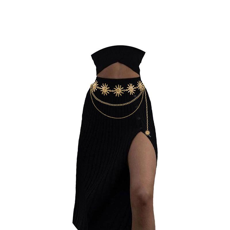 Новый Солнце Луна Ретро Креативный Практичный Пояс Горячие Продажи Цепи Аксессуары Для Тела