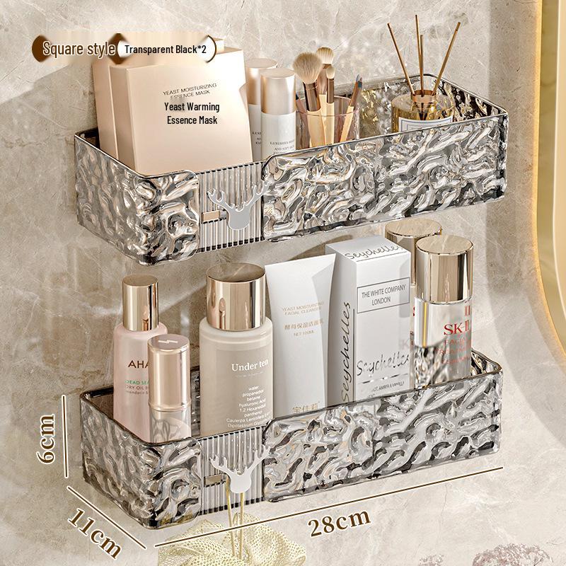 

Younai Настенная полка для хранения в ванной без сверления