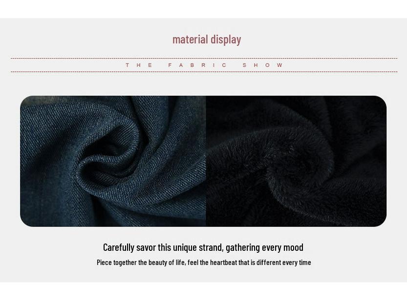 Costum de blugi gros pentru femei 2024: Modă Toamnă/Iarnă, Set Elegant Casual din Două Piese pentru Mame de Vârstă Mijlocie și Vârstnice