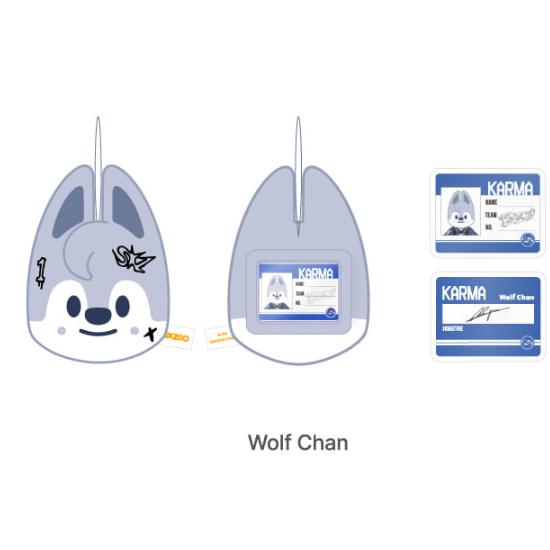 

Предзаказ Stray Kids POP-UP Store KARMA SKZOO Именной жетон Wolf Chan