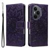 For Honor 400 Pro 5G (Global) Leather Wallet Case Sunflower Imprinted Phone Cover