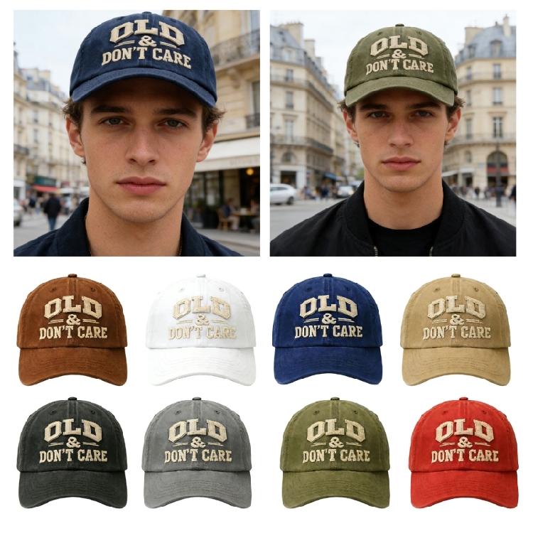 Multifunctional Cotton Baseball Hat With Detailed Embroidery And Practical Construction Outdoor Sports Cap