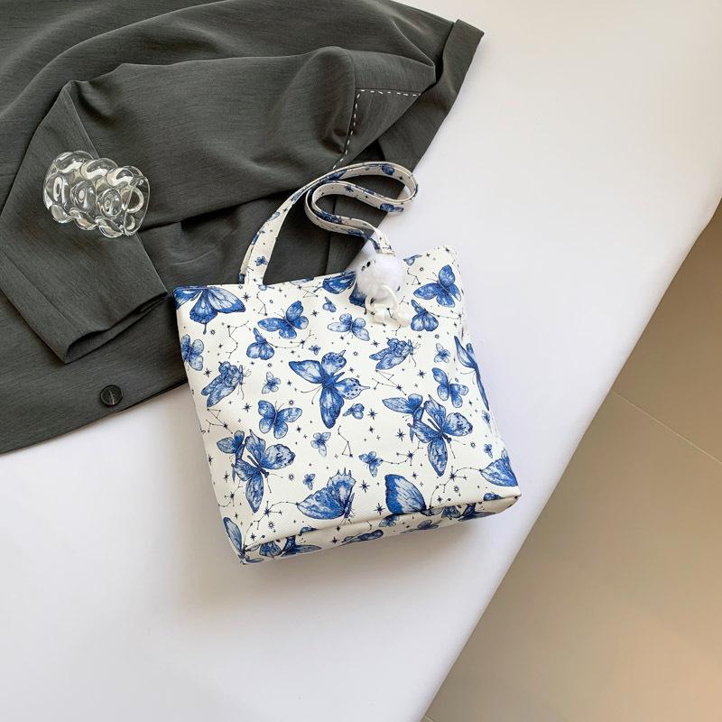 Simple and Fashionable Large Capacity Commuting Tote Bag In Summer New Trendy Retro Work One-shoulder Commuting Bag