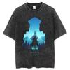 Hot-blooded Anime Akame Ga Kill Cartoon Graphic Print T-shirt Men Women Streetwear Harajuku Fashion Oversized O-neck Cotton Top Summer New Tee