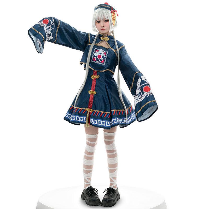 Милое маленькое платье зомби-горничной косплей игра аниме костюм L