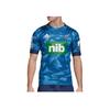 adidas Mens Sport Planet 39-35 Letter Logo Print Round Neck Soft Comfortable Short Sleeve Rugby Shirt Men Tops Royal ED7931
