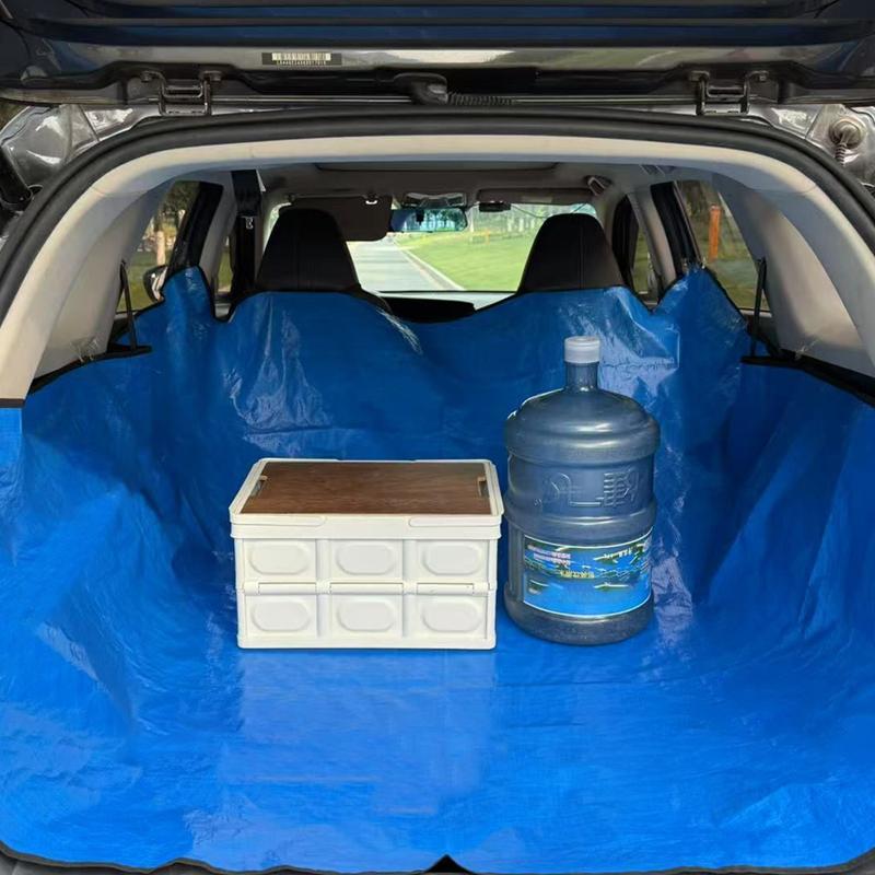 Waterproof Car Trunk Mat SUV Cargo Liner for Dogs Anti-Scratch Auto Rear Bumper Protector Guard Pet Cover Universal for Sedan
