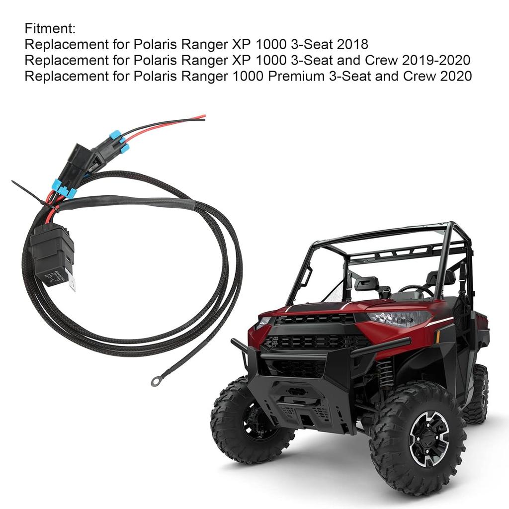 Reverse Light Wiring Harness for 1000, 12V 40A, ABS and Copper, Backup Cable Replacement