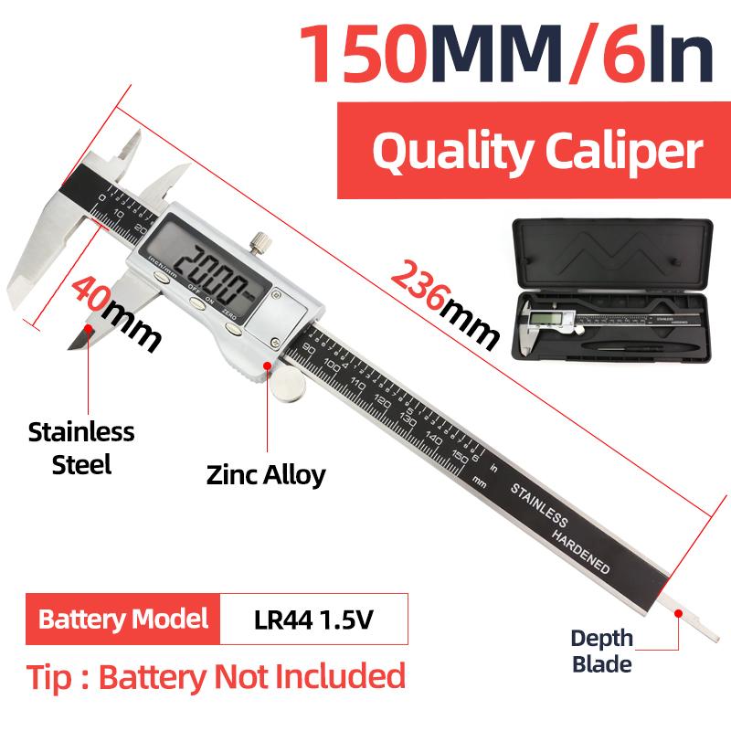 Fraction Metal Caliper Digital Pachymeter Vernier Calipers Measuring Tools Professional And Digital Pachymeter Electronic Ruler