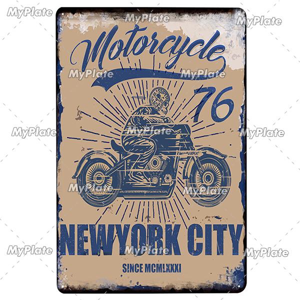 Motorbike Metal Sign Vintage Plaque Tin Sign Wall Decor For Garage Plate Crafts Art Ride Or Die Poster Gift Custom Drop Shipping