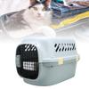 Cat Travel Carrier Large Space Lockable Door 4 Sides Ventilation Portable Hard Sided Dog Pet Carrier for Outdoor Home Car