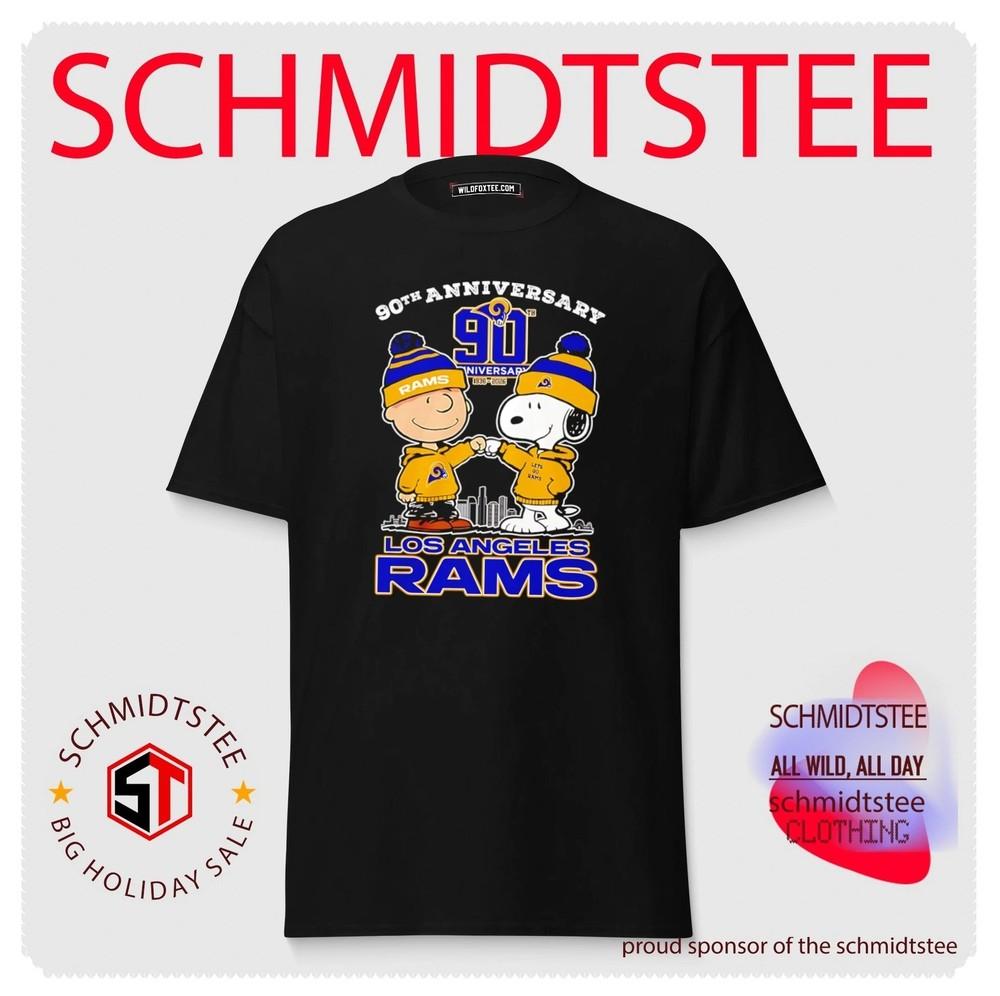 LA Ram 90th Anniversary 1936-2026 Pea nut shirt Unisex S-5XL Unisex T-Shirt M