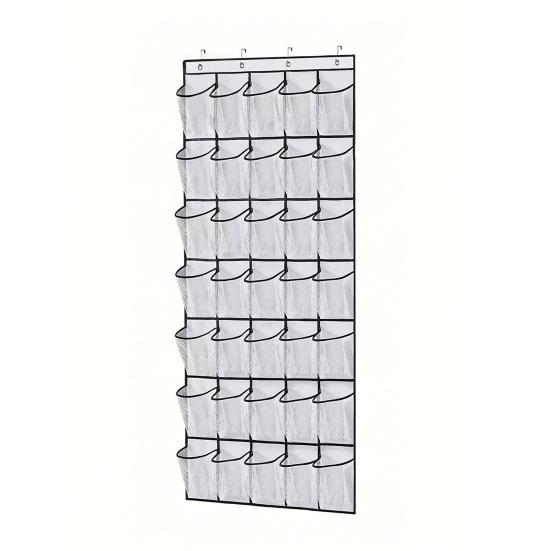 Shoe Holder Over-the-Door Storage Bag Large Rack Hanging Shoe Organizer
