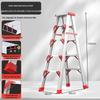 JINGGENG Heavy-Duty Aluminum Alloy Foldable A-Frame Ladder