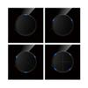 2022 Nouveau Panneau en Verre Noir Prise Murale USB EU, Interrupteur Mural à Poussoir avec Voyant LED, Prises Interrupteurs Murales UK 13A