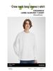 Solid Color Women's Long Sleeve Cotton T-Shirt for Spring/Autumn Fitness