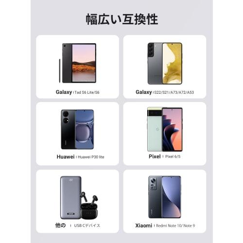 UGREEN USB Type C Cable USB 3.0 Quick Charging L-shaped USB C Cable 5Gbps Data Transfer Nylon Braided USB C Cable Compatible with Galaxy S22/S21/S20,