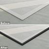 1pc 1/2mX3cm Self-Adhesive Floor Transition Strip, Flexible Wood Grain Design Edging for Carpet, Laminate&Floors, Threshold